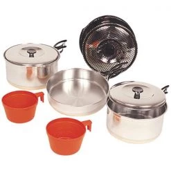 North 49 Camping cookware Stainless Cookset