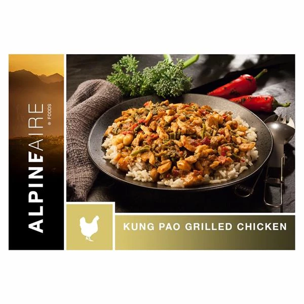 Alpine Aire Foods Camping food Kung Pao Grilled Chicken 3 Alpine Aire Foods Camping food Kung Pao Grilled Chicken