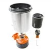 GSI Camping cookware Glacier Stainless Minimalist II Cookset -Camping gear Sales 68239
