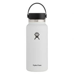 Hydro Flask Water bottles and hydration packs Hydra Wide Mouth 32oz Insulated Bottle -Camping gear Sales A29876 w32ts2 white 1636746446