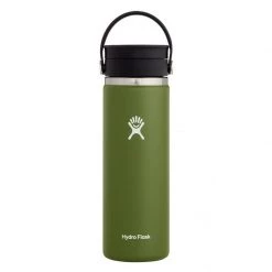 Hydro Flask Water bottles and hydration packs Hydra Coffee Flex Sip 20oz Insulated Bottle -Camping gear Sales A29892 w20cx2 olive