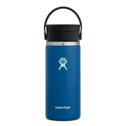 Hydro Flask Water bottles and hydration packs Hydra Coffee Flex Sip 16oz Insulated Bottle -Camping gear Sales A59288 w16bcx cobalt