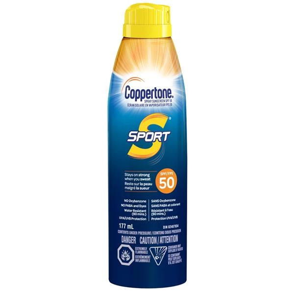 Coppertone Other Sport SPF 50 Spray Sunscreen 3 Coppertone Other Sport SPF 50 Spray Sunscreen