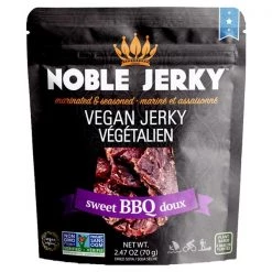 Noble Jerky Camping food Sweet BBQ Vegan Jerky