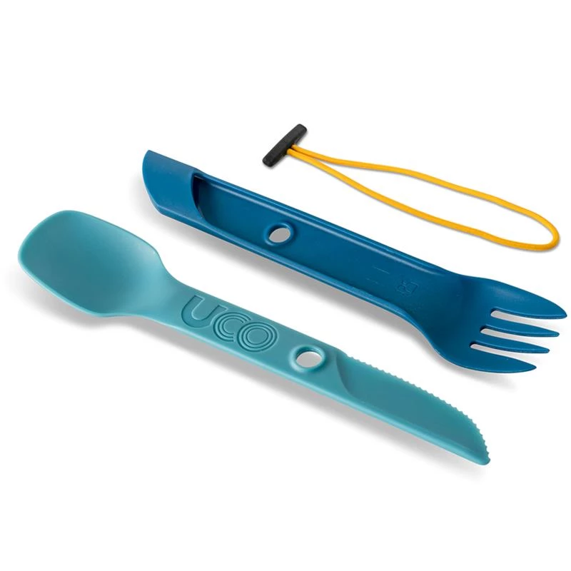 UCO Camping cookware Switch Spork Utensil Set With Tether 3 UCO Camping cookware Switch Spork Utensil Set With Tether
