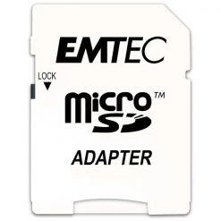 EMTEC Batteries Micro SDHC Card Class10 Gold 16GB