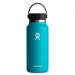 Hydro Flask Water bottles and hydration packs Hydra Wide Mouth 32oz Insulated Bottle -Camping gear Sales w32bts laguna A99881
