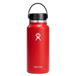 Hydro Flask Water bottles and hydration packs Hydra Wide Mouth 32oz Insulated Bottle -Camping gear Sales w32bts612 goji B22714